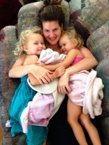 Snuggling with my babies!