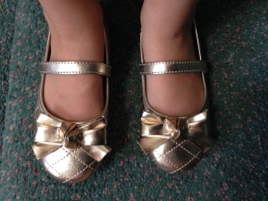 Ava's new shoes