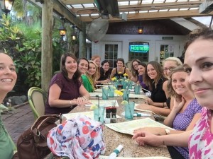 Got to spend an evening with these amazing ladies and friends from Florida... It was my goodbye dinner