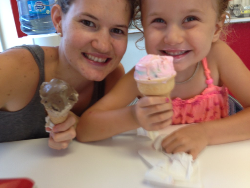 family ice cream date